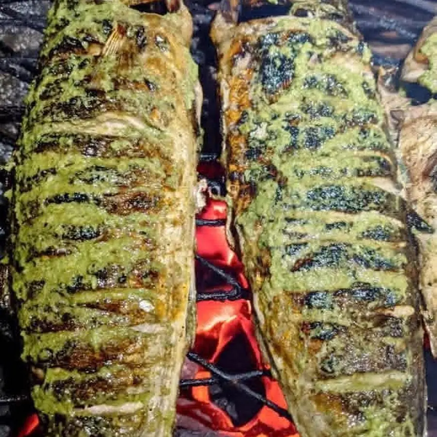 Kribi-style grilled fish