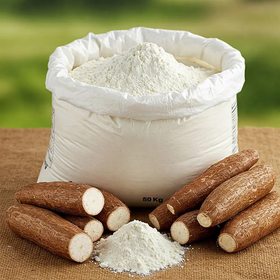 Cassava flour
